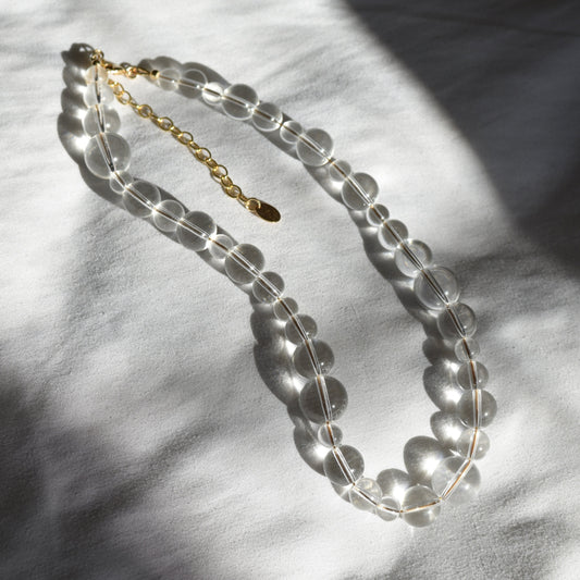 Bubble Quartz Necklace